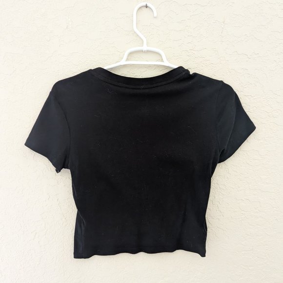 Magic Mushroom Baby Tee Shirt Size S 90s Y2k Retro - Picture 4 of 4